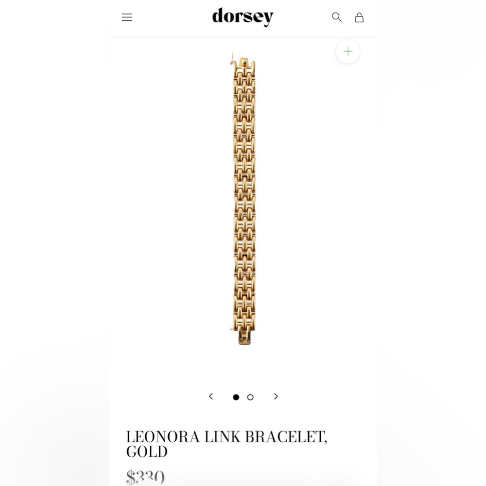 Dorsey Leonora Link Bracelet Gold